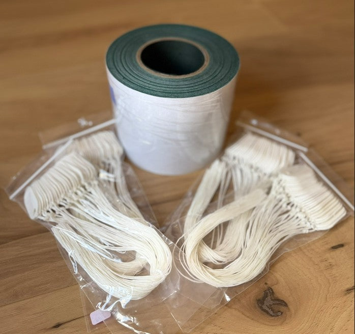 CGA100550FTD Adhesive Backed Fish Paper Roll 5in. x 50FT plus 100ea 145PTAGS-BWG-LC11