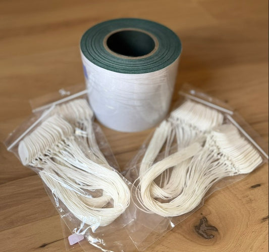 CGA1005100FTD Adhesive Backed Fish Paper Roll 5in. x 100FT plus 100ea 145PTAGS-BWG-LC11