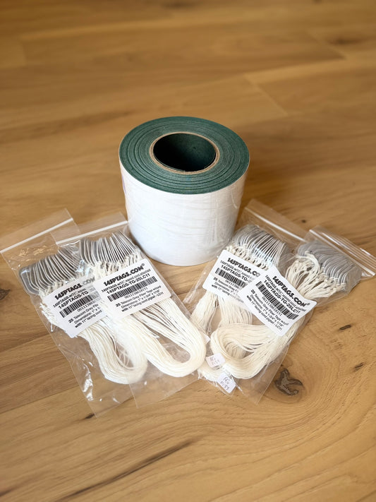 CGA1005100FTD Adhesive Backed Fish Paper Roll 5in. x 100FT plus 100ea 145PTAGS-TG-LC11