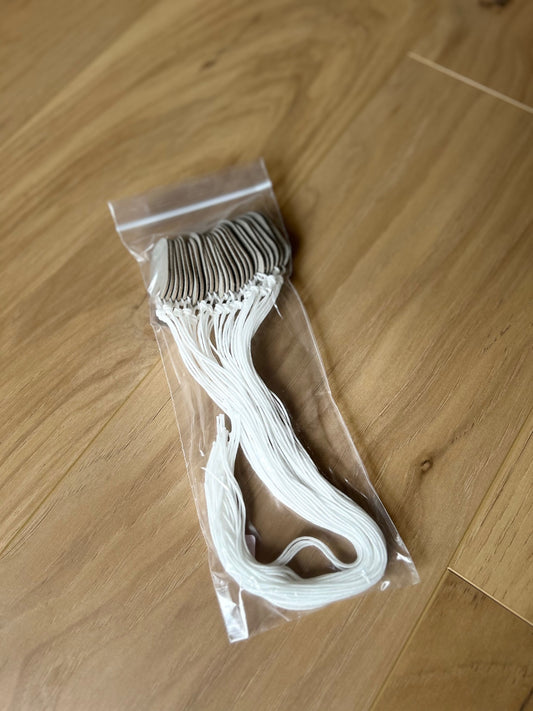145PTAGS-TG/25WC11 25ea145P Tags w/Waxed Cord